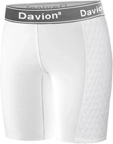 Davion® - Youth Girls Sliding Shorts Athletic Compression Padded Shorts for Kids Baseball Football Lacrosse