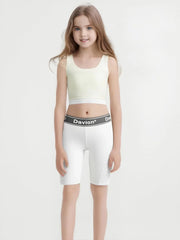 Davion® - Youth Girls Sliding Shorts Athletic Compression Padded Shorts for Kids Baseball Football Lacrosse