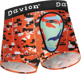 Davion® - Youth Boys Baseball Cup Underwear with Soft Protective Athletic Cup Compression Shorts for Football, Lacrosse