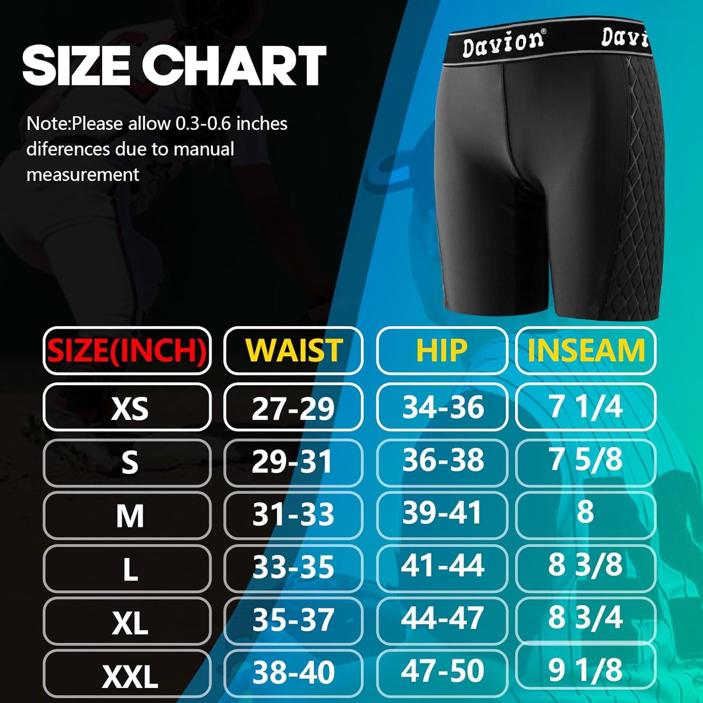 Womens Sliding Shorts