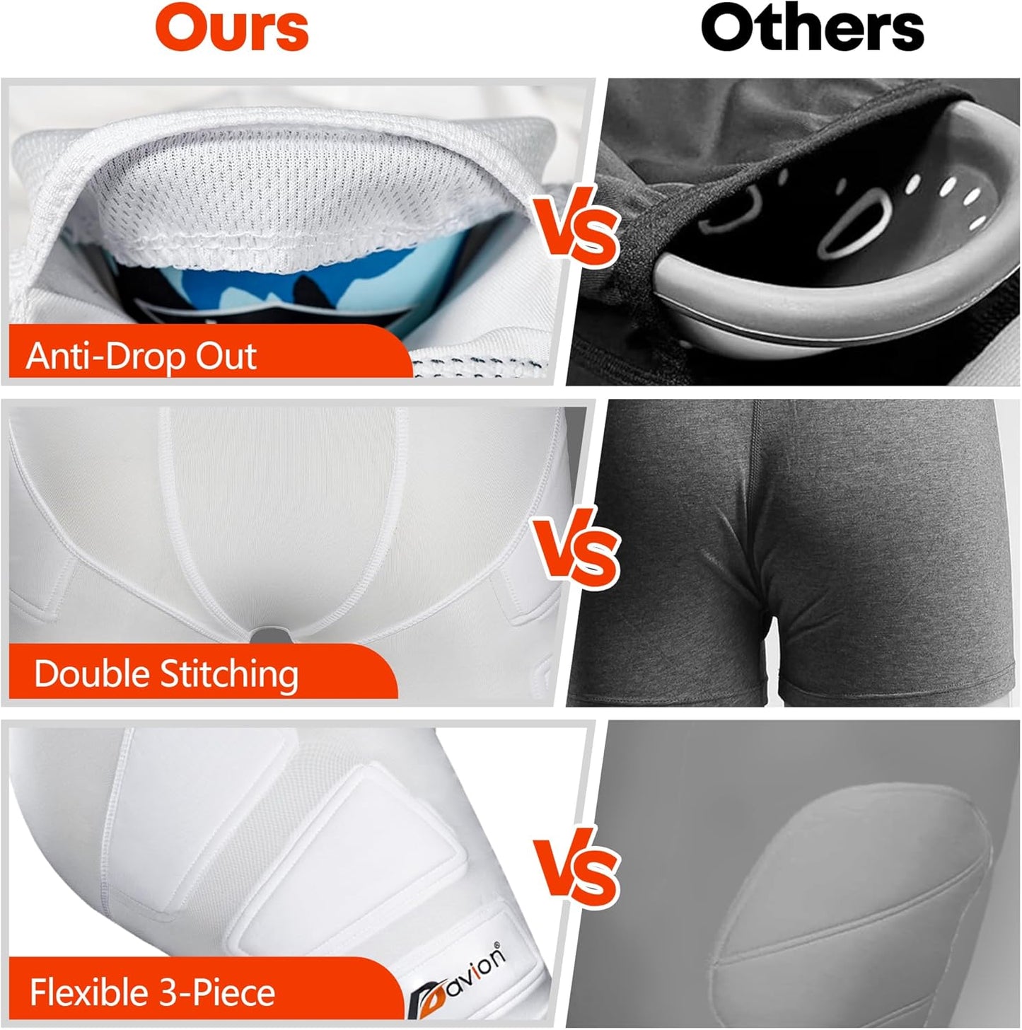 Pro-Shield™ Youth Sliding Shorts (w/ Cup) - White